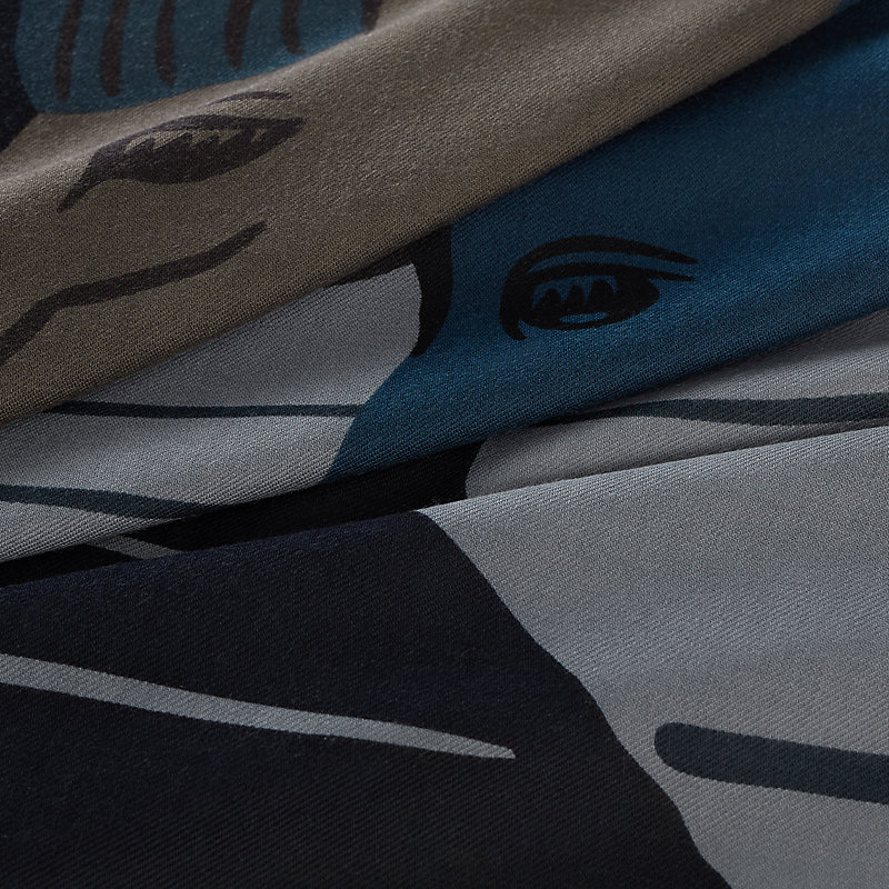 カレH 65 《ウォーターフォール》 - ブルー | Hermès - エルメス-公式